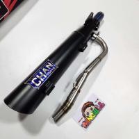 ราคา ท่อผ่าเวฟ100เก่า ชาญสปีด ป้ายใหม่สีน้ำเงิน ท่อผ่า ผ่าดัง WAVE100เก่า SMASH110 SPARK110 (23106378016)