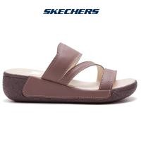 ราคา Skechers สเก็ตเชอร์ส รองเท้า ผู้หญิง Sandals Cali Shoes รองเท้าแตะหนังผู้หญิง Women ส้นเตารีดขนาดเล็ก 3N01 TPE (22508026857)