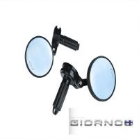 ราคา กระจกติดปลายแฮนด์ CNC RIZOMA ทรงกลม สีดำ ใส่ได้ทั่วไป ใส่กับ Giorno Clcik160 ได้ตรงรุ่น (21490049428)