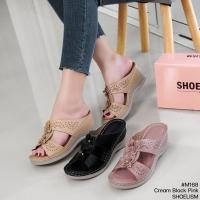 ราคา CODD รองเท้าแตะลำลอง ฉลุลาย แต่งดอกไม้สุดเก๋ ความพื้นหนานุ่ม หนังนิ่มสไตล์ รุ่นนี้มาใหม่นะคะ CVBR (21502858063)