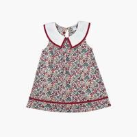 ราคา Chelsee ชุดเดรสกระโปรง ลายน้องหมี ลายดอกไม้ ผ้า Woven 100 Cotton เด็กผู้หญิง อายุ 1 5 10 ปี เสื้อผ้าเด็กโต รุ่น 238091 (23177752104)