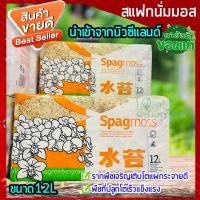 ราคา สแฟกนั่มมอส นำเข้าจากนิวซีแลนด์ 12L Sphagnum moss สแฟกนั่มมอสคุณภาพดี เพิ่มความชื้นให้ต้นไม้ สเฟกนั่มมอส วัสดุ ปลูก เพาะกล้า homes (9619140543)