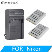 ราคา แบตเตอรี่ Palo EN EL5 แบตเตอรี่กล้องดิจิตอล ที่ชาร์จ สำหรับ Nikon COOLPIX P510 P530 3700 4200 5200 5900 S10 P4 P3 (22869796604)