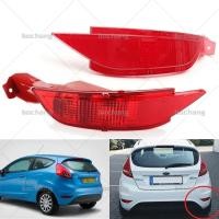 ราคา รถด้านหลังกันชนด้านหลังหมอกโคมไฟ Reflector ไฟท้ายไฟเบรคสำหรับ Ford Fiesta Mk7 2008 2009 2010ด้านหลังซ้ายกันชนด้านขวาด้านหลังกันชน Reflector (11871401817)
