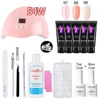 ราคา Nail Garden ชุดต่อเล็บ 13 ชิ้น สีเล็บโพลี่เจล ชุดทำเล็บเจล2023 พร้อม 54w เครื่องอบเล็บ เจลต่อเล็บเจล เบสทอปเล็บเจล ท็อปเจล ชุดทำเล็บเอง (20971909362)