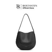 ราคา มาใหม่ Bostanten กระเป๋าทรงครึ่งวงกลมพร้อมดีไซน์หัวเข็มขัดแม่เหล็ก กระเป๋าสะพายข้างสำหรับผู้หญิงระดับไฮเอนด์และประณีต (23110215375)