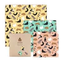 ราคา SuperBee Beeswax Food Wraps Beeginner Set เซ็ต ผ้าเคลือบไขผึ้งห่ออาหาร รักษ์โลก 3 ชิ้น 3 ขนาด 20x20cm 26x26cm 30x30cm ใช้ซ้ำ 2ปี ทำความสะอาดได้ (23058466196)