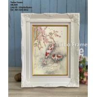 ราคา Turbo Frame กรอบรูปหลุยส์ สีทอง สีขาว สำหรับใส่ภาพขนาด 6x8 8x10 A4 8x12 10x12 นิ้ว (19577225080)