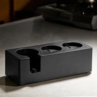 ราคา แท่นวางก้านชงกาแฟ 3 ช่อง แบบพลาสติก Coffee handle holder ฐานรองสำหรับรองก้านชง แทมป์เปอร์ใส่ก้านชงขนาด 51 53 58 มิล (22972132677)