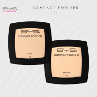 ราคา BYS Cosmetics Compact Powder 7 g แป้งอัดแข็ง เนื้อเนียนละเอียด บางเบา ควบคุมความมันส่วนเกิน (22908659129)