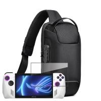 ราคา กระเป๋าเป้สะพายหลังสำหรับ ROG Ally Shockproof Crossbody Shoulder With Pockets Travel Home Storage Bag Carrying Case (21079991276)