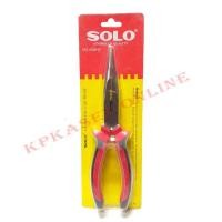 ราคา คีมปากยาว คีมปากแหลม 8 นิ้ว SOLO 5528 8 เครื่องมือช่าง (696162199)