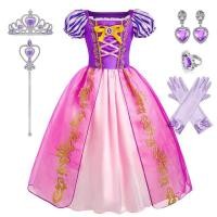 ราคา Rapunzel Dress for Girls Kids Summer Tangled Costumes Fancy Princess Dress Children Birthday Carnival Halloween Party Clothes (20575948179)