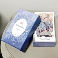 ราคา Botan Tarot Featuring Lush and Whimsical Watercolor Illustrations In Rigid Box 78 Pcs Japanese Tarot Cards 12 7cm (22722822107)
