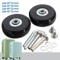 ราคา 4PCS อะไหล่ล้อกระเป๋าเดินทาง อะไหล่ล้อกระเป๋าเดินทาง ล้อกระเป๋าเดินทาง พร้อมอุปกรณ์เปลี่ยน ล้ออะไหล่ ขนาด 50 40 มม คลังสินค้ากรุงเทพ (22049568087)