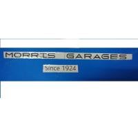 ราคา สติกเกอร์ เอ็มจี MG Sticker ชื่อเต็ม MORRIS GARAGES Since 1924 ด้านหลัง สำหรับแต่งรถ MG เพื่อความสวยงามตามต้องการ (21500218019)