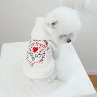 ราคา เสื้อโค้ตมีฮูดแคชเมียร์พุดเดิ้ลเสื้อผ้าคริสต์มาสสโนว์ไวท์ลายชิสุพร้อมปักรูปหัวใจ (22802882018)