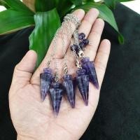 ราคา เพนดูลั่มอเมทิสต์ อเมทิสต์ หินอเมทิสต์ Amethyst เพนดูลั่ม ลูกดิ่ง Pendulumอันละ250 (6426402155)