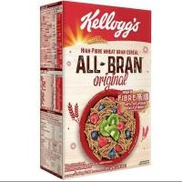 ราคา เคลล็อก ซีเรียลรำข้าวสาลีปรุงรส Kellogg Fiber Licious With All Bran Cereal 315g (21454737611)