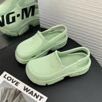 ราคา Bigdreamofficial รองเท้าคัชชูใส่ทำงาน รองเท้าผู้หญิงรัดส้น รองเท้าใส่ทำงาน งานEVA สีพาสเทล SUN156 (22056821774)