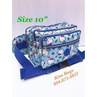 ราคา Hello Kitty กระเป๋าคาดเอว คิตตี้ 10 นิ้ว 6ชิป (20968372450)