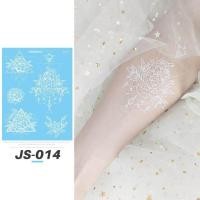 ราคา สติกเกอร์ลูกไม้สีขาวแทททูเฮนน่าขนนกผีเสื้อลายสักชั่วคราวเทียมผู้หญิงสไตล์ฤดูร้อนสติกเกอร์ออกแบบเฮนน่าบอดี้อาร์ตปาร์ตี้งานแต่งงาน (19908589109)