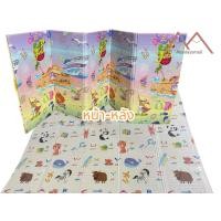 ราคา เสื่อพับ เสื่อรองคลาน 6 ฟุต หนา 8 มิล B แถมกระเป๋า (22844962956)