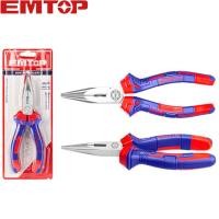 ราคา EMTOP คีมปากแหลม ขนาด 6 นิ้ว 7 นิ้ว รุ่น EPLRL0611 EPLRL0811 Long nose pliers ขายดีมาก (21797840985)