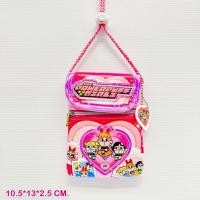 ราคา กระเป๋าสะพายห้อยคอฝาปิด กระเป๋าใส่เศษสตางค์ ลายเจ้าหญิงลายลิขสิทธิ์ ลาย Sanrio สินค้าขายดี (22696276707)