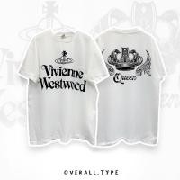 ราคา เสื้อยืด Vivienne Westwood สไตล์ใหม่ WS58t พิมพ์น่ารัก Cotton T shirt (22576440552)