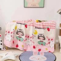 ราคา ผ้าห่มใยไหม รุ่นบาง ผ้าห่มเด็กผ้าฝ้ายญี่ปุ่น ผ้านุ่มห่มสบาย ขนาด110X150CM (18504275568)