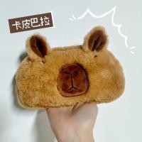 ราคา กระเป๋าดินสอ ผ้าสักหลาด แบบนิ่ม ขนาดใหญ่ จุของได้เยอะ ลายหมี สไตล์เกาหลี กล่องเก็บเครื่องเขียนคาปิบาร่า (23128940381)