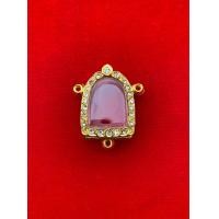 ราคา กรอบพระ กรอบชุบทองล้อมเพชร ใส่ซุ้มกอ 3ห่วงขนาดหน้าจอกระจก สูง 2 8 x กว้าง 2 0 cm แถมฟรีห่วงกับยางรอง (22674264843)