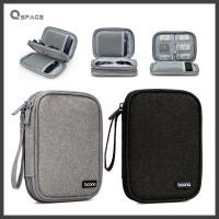 ราคา เคสPower Bank ซองแบตสำรอง เคสhard dik กระเป๋าจัดระเบียบอุปกรณ์มือถือ Power Bank สายชาร์จ USB SD การ์ด โทรศัพท์มือถือ หูฟัง Power Bank Gadget Organizer Bag (16528599394)