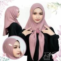 ราคา ผ้าคลุมฮิญาบมุสลิม ทรงสวมสำเร็จ เหมาะสำหรับใส่รายอออกงานอิสลาม HM20 (22541263886)