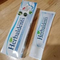 ราคา ยาสีฟันสมุนไพร HERBAL DENTS เฮอร์เบิลเดนท์ ขนาด 120 กรัม ดับกลิ่นปาก ลดการเสียวฟัน ปวดฟัน (22679551223)