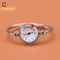 ราคา PCWFKef 1PC กำไลเงินนาฬิกาผู้หญิงสร้อยข้อมือแฟชั่น QUARTZ Watch นักเรียนนาฬิกา (23047261152)
