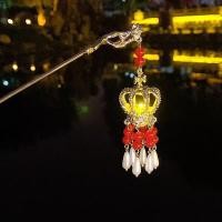 ราคา Chinese Style Wooden Tassel Hairpin for Women Vintage Elegant Hair Stick Qipao Hanfu Chinese Hairpin Hair Accessories (22646629387)