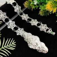 ราคา เข็มขัดชุบเงิน เข็มขัดล้านนา เข็มขัดลายไทย สินค้าพร้อมส่งจากประเทศไทย (21892803385)