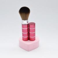 ราคา Retractable Finishing Powder Brush Portable Powder Brush Soft Bristle Powder Blusher Brush (23048835034)