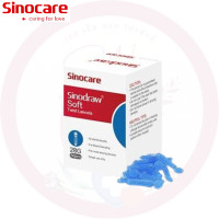 ราคา อุปกรณ์ เข็มเจาะเลือด สำหรับเครื่องตรวจวัดน้ำตาล Sinodraw Soft Twist Lancet 1กล่องมี 50 ชิิ้น (18404195738)