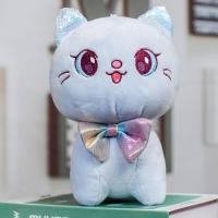 ราคา ตุ๊กตายัดนุ่นแมวผูกโบว์ใหญ่ตุ๊กตาผ้าแมวเหมียวผูกโบว์สีชมพูหมอนกอดตุ๊กตาของขวัญวันเกิดสำหรับเด็กหญิง (21611556476)