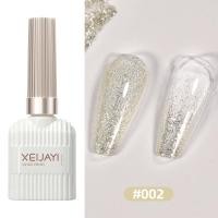 ราคา สีเจลกากเพชร สีกากเพชร สีวิ้ง เล็บเจล ยาทาเล็บ XEIJAYI 1 (20085993548)