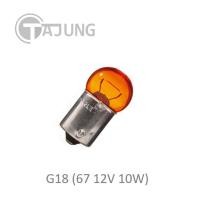 ราคา หลอดไฟท้าย หลอดไฟเลี้ยว หลอดไฟหรี่ G18 67 12V10W 69 24V10W 10 หลอด (21469589033)