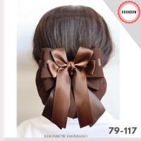 ราคา เน็ตติดผม ขนาดกลาง โบว์ติดผม เน็ตติดผมสีดำ สีน้ำตาล (22682359816)