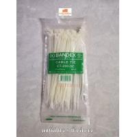 ราคา BANDEX เคเบิ้ลไทร์ 8 นิ้ว Cable Tie สีดำ สีขาว ถุงละ 100 เส้น (2858606734)