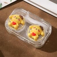 ราคา CHUYUCHUYI Sanrio Cartoon กรณีคอนแทคเลนส์ใสแบบพกพากรณีแว่นตาน่ารัก (22865178521)