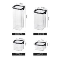 ราคา กล่องถนอมอาหารสุญญากาศ กระปุกใส่เครื่องครัว กล่องถนอมอาหารแห้ง เก็บขนม อาหารแห้ง ธัญพืช กันความชื้น ป้องกันแมลง 5ขนาด MindCoffee (18927659623)