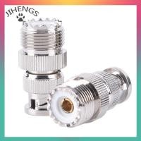 ราคา JIHENGS BNC MALE plug TO SO239 UHF PL 259แจ็ค RF FEMALE Coaxial ADAPTER CABLE CONNECTOR (23058963723)