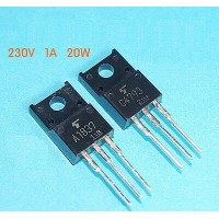 ราคา 2 PCS 2SC4793 2SA1837 or C4793 A1837 230V 1A TO220F NPN PNP Power Transister ทรานซิสเตอร์เครื่องขยายเสียง (14349755040)